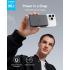 Anker 621 magnetic battery MagGo, 5000mah magnetic wireless portable charger with USB-C cable, only compatible with iPhone 14/14 pro/14 pro max, 13/12 series, Gray